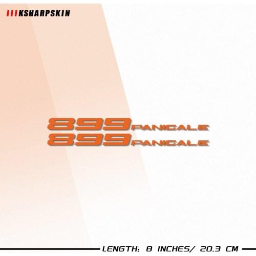 Stickers Motorcycle bicycle fuel tank sticker wheel helmet MOTO waterproof reflective logo decal For DUCATI 899 PANIGALE