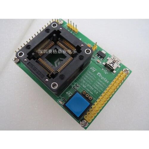Original ST IC Test Seat STM8AF6x STM8S207x Burning Programm STM8S208 STM8AL1x Socket Adapter
