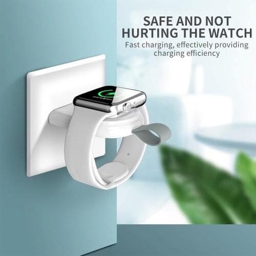 Portable Wireless Charger For Iwatch 6 5 4 Charger Dock Station USB Charger Cable Watch Stand For Apple Watch Series 6 5 4 3 2 1