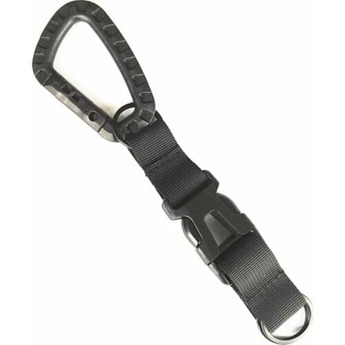 Tactical Keychain Strap Belt Clip Backpack Hooks Key Belt Keychain Holder Backpack Accessories MOLLE System Expansion Equipment