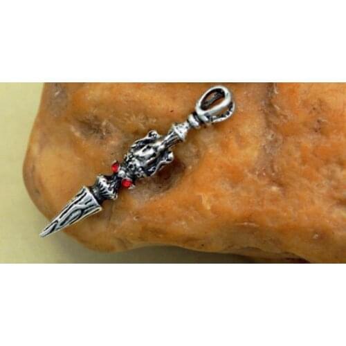 10pcs/lot Tibetan Silver Devils pestle bracelet Pendants Handmade Decorative Metal DIY Jewelry Alloy accessories df3f