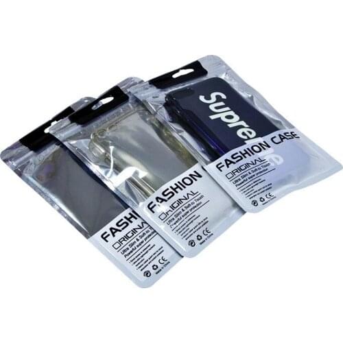 100PCS Cellphone Case Fashion Case Aluminum Plated Self Sealing Bag