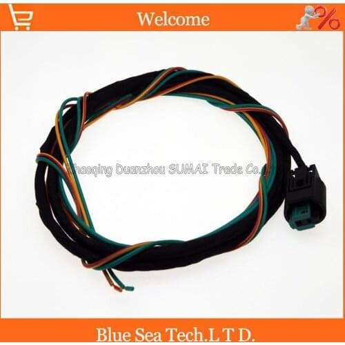 2Pin 1.0mm Light blanket/Atmosphere light wire connector,angel wings light plug with 3 Meter cable for for BMW BMW X1 X3 X5 X6