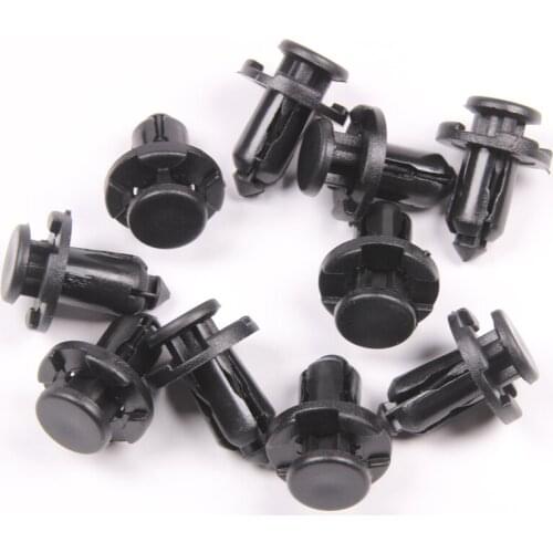 20Pcs 10mm Hole Interior Trim Panel Car Bumper Hood Fender Retainer Fastener Rivets Clip For XV Forester Legacy Outback Impreza