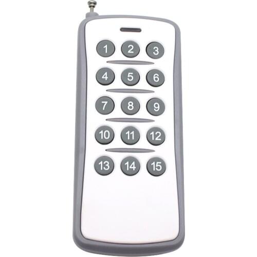 433MHz 15CH Garage Door Wireless Remote Control 15 Buttons RF remote controller 433 mhz Learning code Transmitter