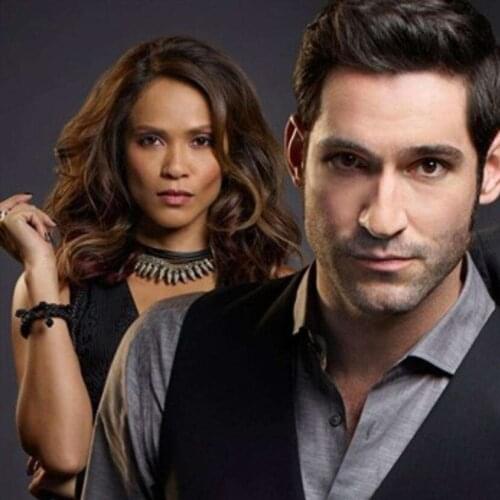 New 5D DIY Full Square /Round Diamond painting “Lucifer” TV poster 3D embroidery Cross stitch Diamond mosaic Home Dector Art