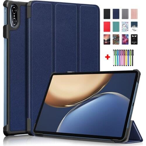 For Honor Pad V7 Pro Cover 2021 11inch BRT-W09 Slim Lightweight Cover For Huawei Honor Tablet V7 Pro Case 11'' Leather Shell+Pen