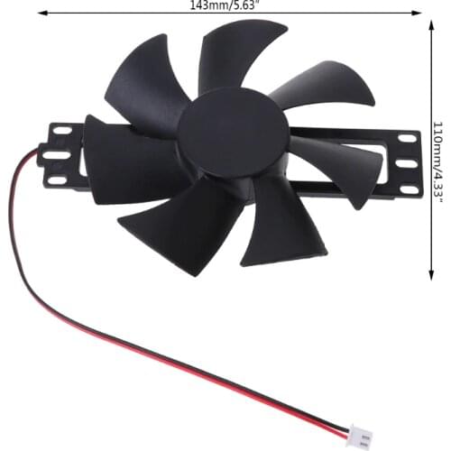 DV 18V Plastic Brushless Fan Cooling Fan For Induction Cooker Repair Accessories Mar28