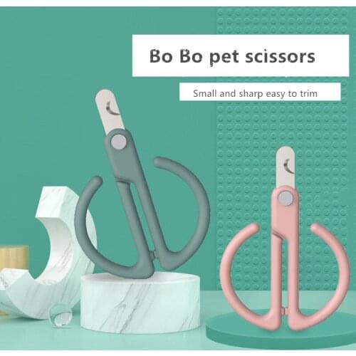 Pet Supplies Wholesale Stainless Steel Pet Nail Clippers Cat Nail Clippers Manicure Cleaning Cat Dog Supplies