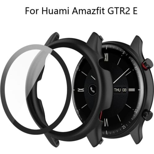 Tempered Glass Integrated Protective Shell For Huami Amazfit GTR2 ESIM Protective Sleeve Scratch Resistant Cover For Amazfit GTR