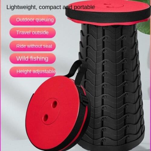 Small Bench Telescopic Folding Stool Pedicure Chair Portable Stool Mini Universal Portable Outdoor Adult Child Shrink Stool