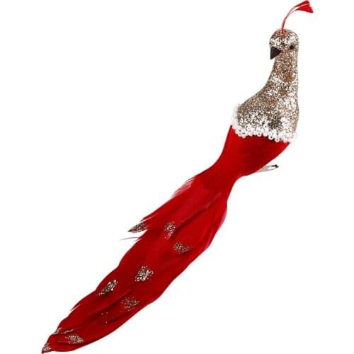 Imitation Peacock Model Cute Realistic Foam Feathers Bird Mini Decorative Craft Birds Garden Ornament Photography Props