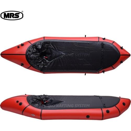 [MRS][98L]Micro rafting systems red packraft Kayak ultra-light rafting boat sigle extralong