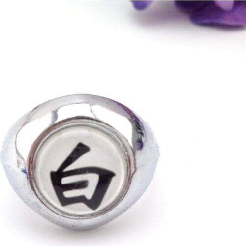 Cartoon New Resizable White Cosplay Konan Rings Akatsuki