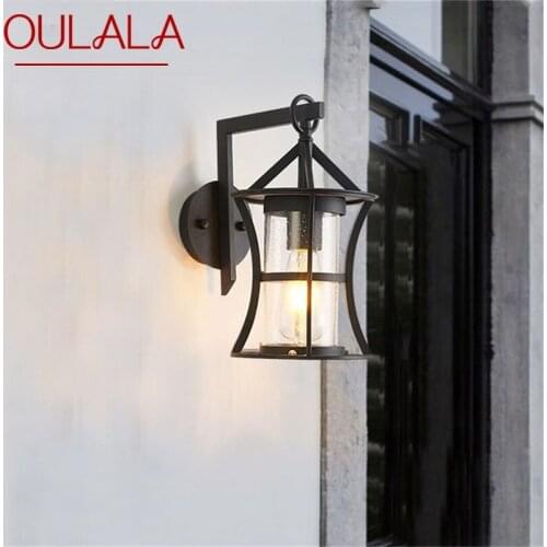 ·OULALA Outdoor Classical Wall Lamp LED Light Waterproof IP65 Sconces For Home Porch Villa Decoration