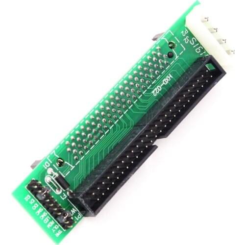 SCSI 80F IDE50 SCA 80 Pin to 50 Pin IDE Converter Card Computer Hard Drive Adapter Card Module Board PC Accessories