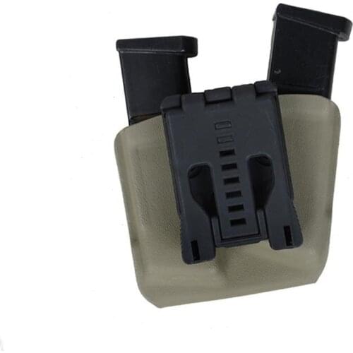 Wt-DB-17KHH Is Applicable To G17 Khaki Tactical Belt Clamp Wt Kydex Double Magnetic Bag Loader