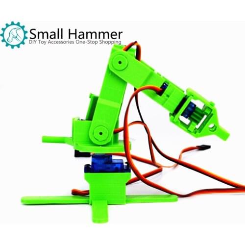SNAM5900 3D printing four-degree-of-freedom robot arm DIY robot assembling sg90