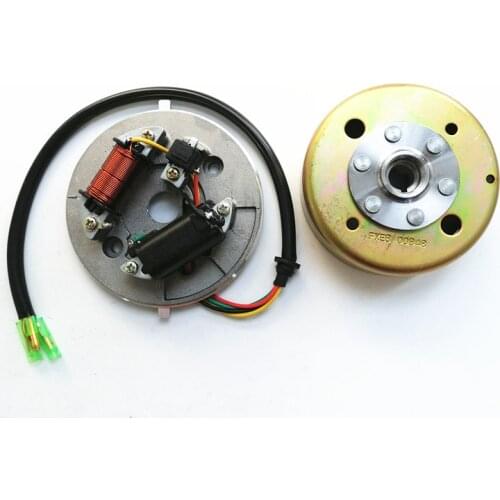 Motorcycle Stator of ignition coil with plate Magneto rotor for MBK 51 AV7 00848 FXXE8