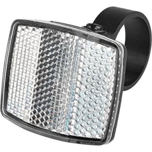 Bike Cycling Bicycle Rear Reflector Tail Light For Luggage Rack Bike Accessories NO Battery Aluminum Alloy Reflective Taillight