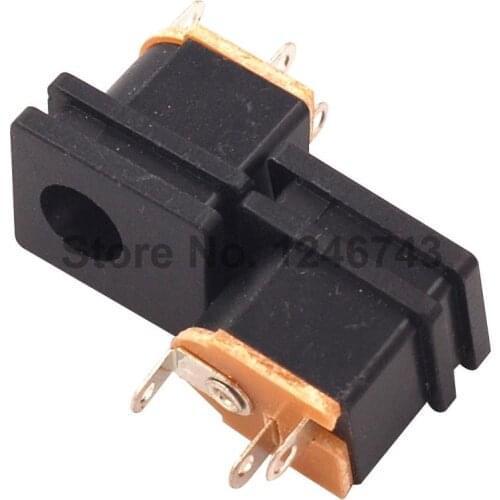 10PCS Square Panel Mounting DC-015 5.5*2.1mm Power Socket