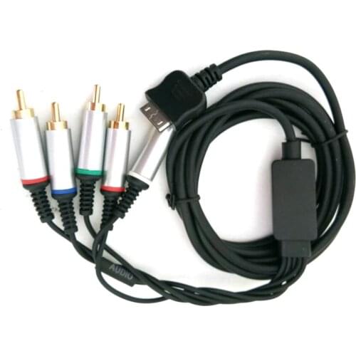 10pcs High Quality Component HD-TV Audio Video AV Cable for Sony For PSP GO
