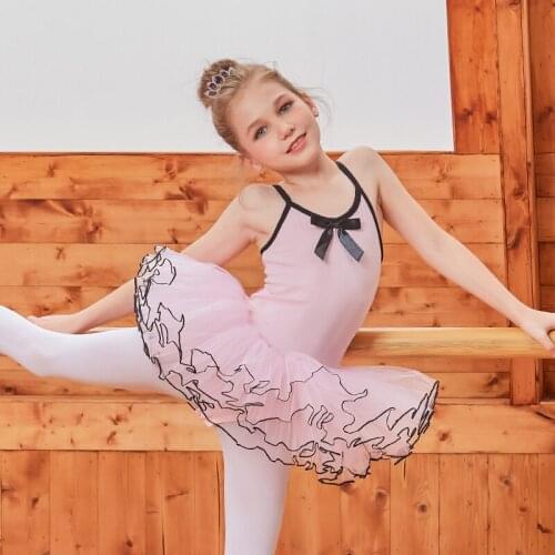 New Pink Gymnastic Swimsuit Girl Halloween Costume Of Ballet Leotards For Toddler Girls