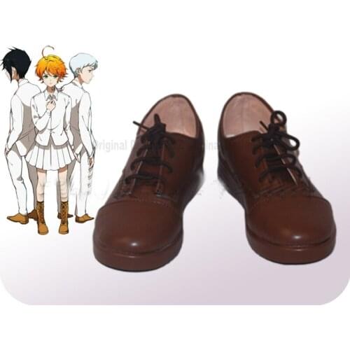 The Promised Neverland Norman Cosplay Shoes Boots Yokusoku no Neverland Halloween Carnival Cosplay Costume Accessories