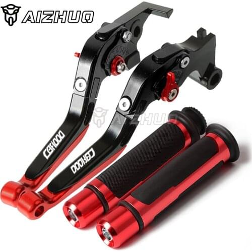 CBF 1000 Brake Clutch Lever Extendable Adjustable Motorcycle Hand Grip Handlebar FOR HONDA CBF1000 2006 2007 2008 2009
