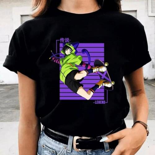Kawaii Sk8 The Infinity T-Shirt Summer Women Japanese Anime Tshirts Snow Shadow Reki Joe Cherry Adam Miya Harajuku Unisex Tops