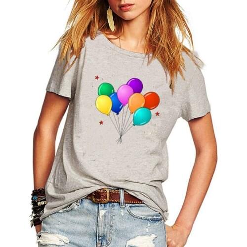 JIEXISHENG Women's T-shirts With Print