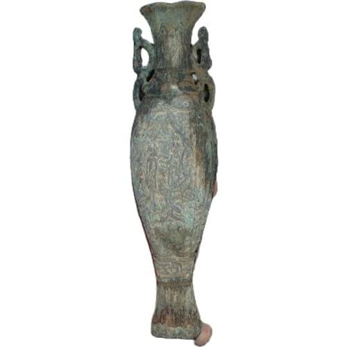 China copper Come from FOLK Collection Old decoration Old bronze vase