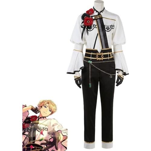 Game Ensemble Stars Knights Cosplay Costumes Tsukasa Leo Izumi Ritsu Arashi Suit Fancy Halloween Carnival Uniforms Custom Made