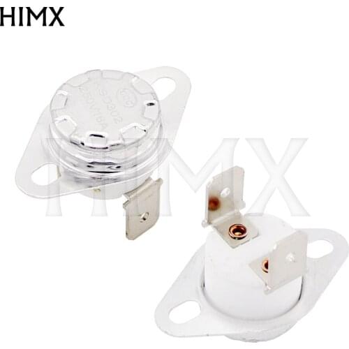 KSD302 250V 16A 40~130 Degree Centigrade Ceramic Temperature Switch N.C./N.O. Normally Closed/Open Thermostat
