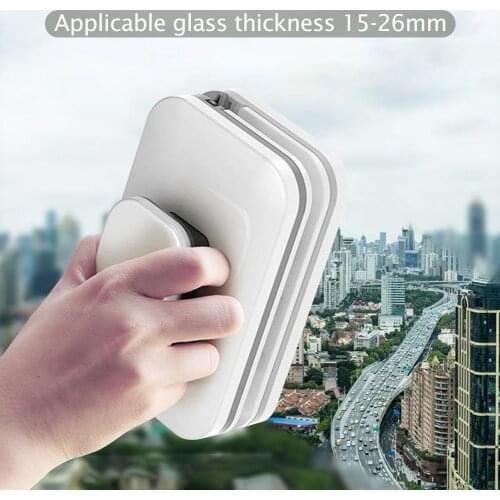 Magnetic Glass Wiper Double Sided Wash High Rise Window Cleaning Artifact Cleaning Magnets Brush Household Cleaner Tool