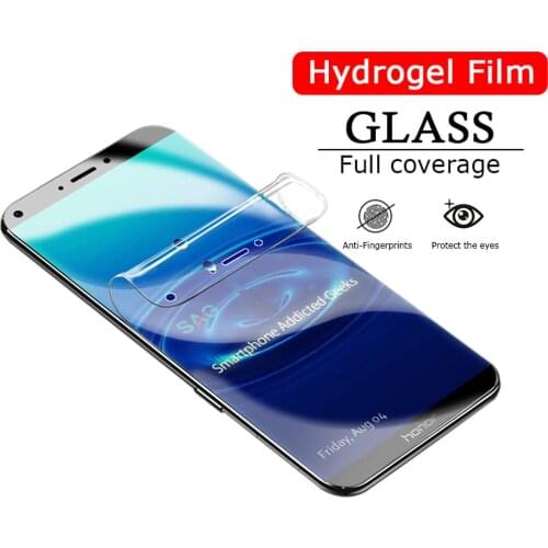 Soft full cover for huawei honor 7a pro 7c pro 7s hydrogel film protective film 7x smartphone phone screen protector Not Glass