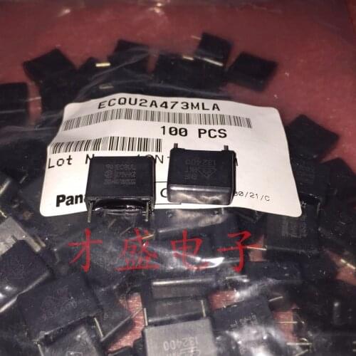 Original new 100% safety regulation X2 film capacitor 275VAC 473M 0.047uf ECQU2A473MLA (Inductor)