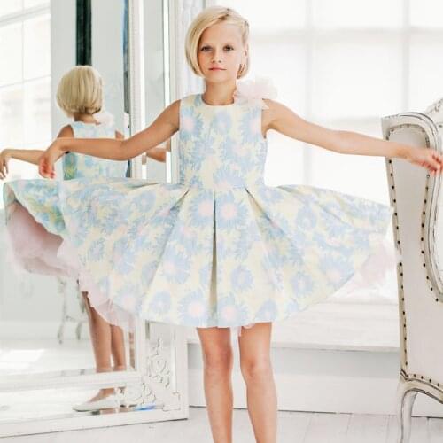 Childdkivy Spring Autumn Girls Dress Ball Gown 3-10 Years Girls Princess Dress For Birthday Kids Wedding Party Dresses For Girls