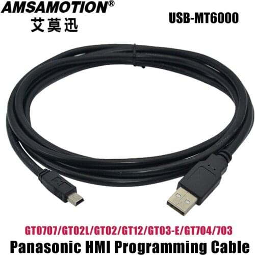 Suitable Panasonic Touch Panel HMI GT0707/GT02L/GT02/GT12/GT03-E/GT704/703 Series USB Port Programming cable