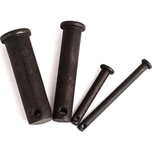 M8 Flat head Hole Pin Positioning /Cylindrical Pins Shaft Pin Shaft GB882 Black 16-50mm Length
