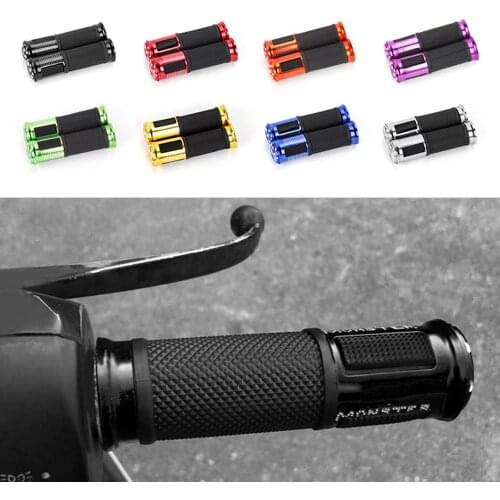 Motorcycle CNC Rubber handle grips Motorbike handlebar For YAMAHA YZFR1 YZFR3 YZFR6 YZF R1 R1M R1S R3 YZF R6 R25 FZ8 R6s