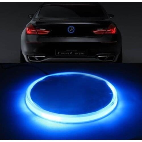 Blue 82mm Emblem LED Background Light for BMW E39 E46 3 5 7 Series X3 X5 X6