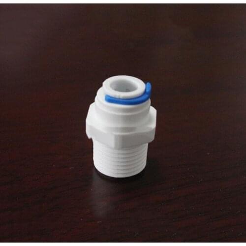 3/8" OD Tube Quick Pushfit 1/2" BSP Male Fitting Connection RO Water Connector Reverse Osmosis Aquarium System Pipe Fittings