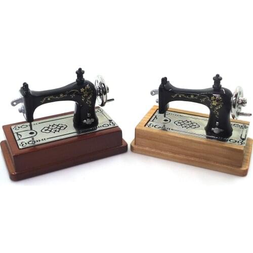 1:12 Dollhouse Miniature Vintage Sewing Machine Model Furniture Accessories Dollhouse Decoration