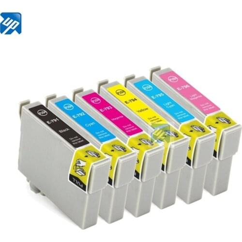 12pk T0791 79 printer ink cartridge Compatible for Epson 1400 1500W P50 Artisan 1430 710W/720WD/ 730WD/800FW/810FW 820 830
