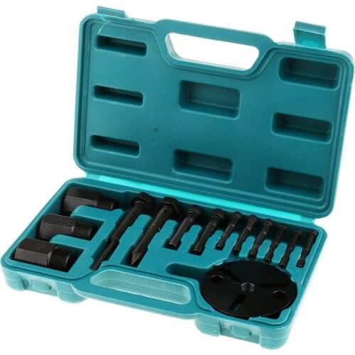 14Pcs Car Van Truck A/C Clutch Remover Air Conditioning Installer Puller Kit