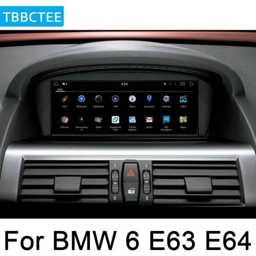 For BMW 6 E63 E64 2008~2012 CIC HD Screen Stereo Android Car GPS Navi Map Original Style Multimedia Bluetooth Player Auto