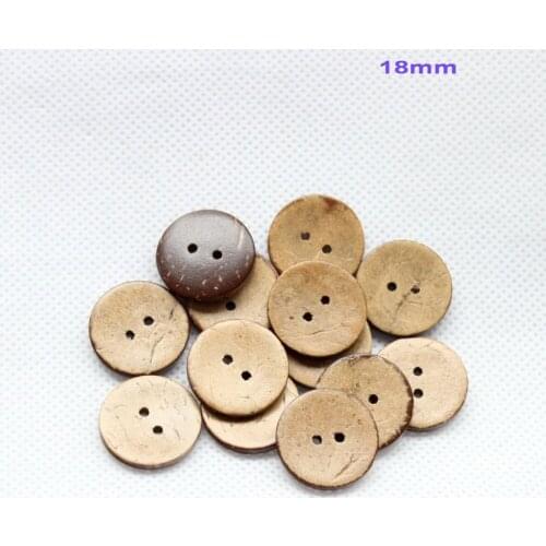 200pcs)18mm Personlized coconut buttons bulk supplies with your own shop name or message custom order 0.7"-CO1041E