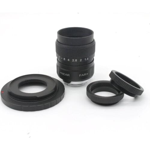 25mm F1.4 CCTV TV Movie lens + C Mount for Fuji Fujifilm X-Pro1 (C-FX)