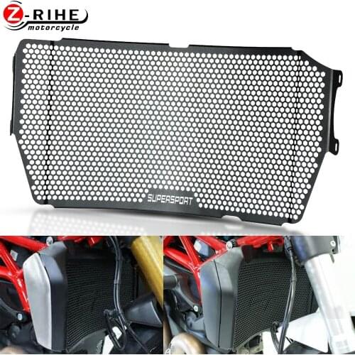 Motorcycle Accessories SuperSport 2017-2020 Radiator Grille Guard Cover For Ducati SuperSport 950 S 2021+ SuperSport S 2017-2020